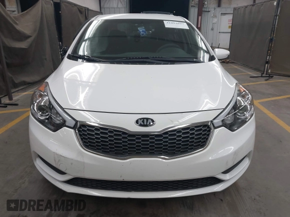 2016 Kia Forte LX with VIN KNAFK4A63G5616512, listed as a IAAI auction lot 41894857 with 44,844 mi miles. Bid and sale history available at carsss.com. Image 12.