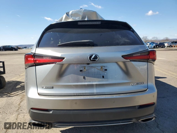 2020 Lexus NX with VIN JTJSARDZ8L2219412, listed as a Copart auction lot 46671065 with 111,641 mi miles and Salvage Title. Bid and sale history available at carsss.com. Image 6.
