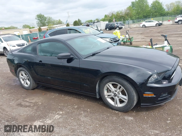 2014 Ford Mustang V6 with VIN 1ZVBP8AM5E5226188, listed as a IAAI auction lot 42181615 with 70,748 mi miles and . Bid and sale history available at carsss.com. Image 13.
