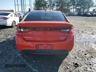 2016 Dodge Dart Aero with VIN 1C3CDFDH8GD706645, listed as a Copart auction lot 80180723 with 82,816 mi miles and Clean Title. Bid and sale history available at carsss.com. Image 6.