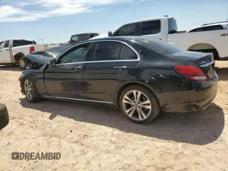 2018 Mercedes-Benz C 300 with VIN 55SWF4JB5JU281150, listed as a Copart auction lot 55307205 with Not provided miles and Salvage title. Bid and sale history available at DreamBid. Image 2.