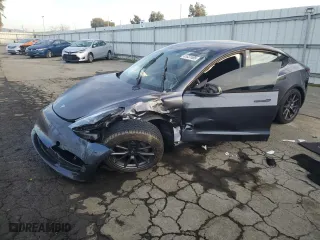2022 Tesla Model 3 Long Range with VIN 5YJ3E1EB8NF315197, listed as a Copart auction lot 41637485 with 0 miles and Salvage Title. Bid and sale history available at carsss.com. Image 1.