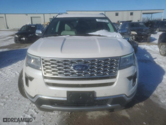 2018 Ford Explorer Platinum with VIN 1FM5K8HT2JGC70848, listed as a Copart auction lot 45092125 with 115,884 mi miles and Salvage Title. Bid and sale history available at carsss.com. Image 5.