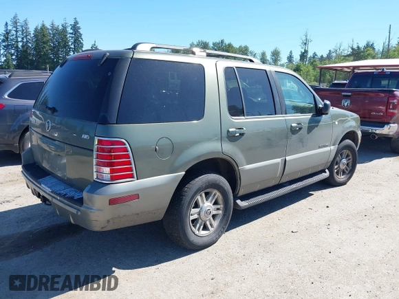 2002 Mercury Mountaineer z VIN 4M2ZU86E22UJ03164, wystawiony jako IAAI lot #42401137 z przebiegiem Nie podano mil oraz . Historia ofert i sprzedaży dostępna na DreamBid. Obrazek 4.