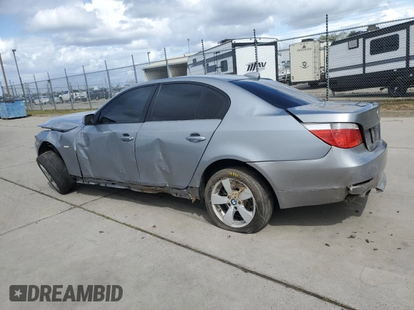 2006 BMW 5 Series 530xi with VIN WBANF73546CG68265, listed as a Copart auction lot 51184425 with 194,170 mi miles and Salvage Title. Bid and sale history available at DreamBid. Image 2.