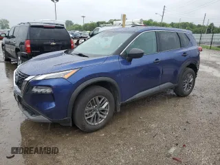 2023 Nissan Rogue S with VIN 5N1BT3ABXPC804814, listed as a Copart auction lot 57279825 with 46,926 mi miles and Salvage title. Bid and sale history available at DreamBid. Image 1.