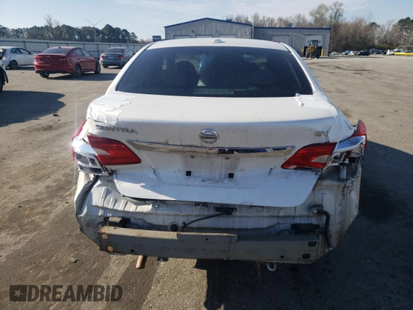 2016 Nissan Sentra SV with VIN 3N1AB7AP3GY298307, listed as a Copart auction lot 49601415 with 103,361 mi miles and Salvage Title. Bid and sale history available at DreamBid. Image 6.