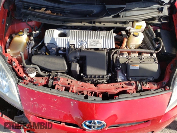 2011 Toyota Prius I with VIN JTDKN3DU3B0323289, listed as a Copart auction lot 51705975 with 159,482 mi miles and Salvage Title. Bid and sale history available at carsss.com. Image 12.