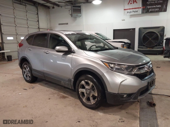 2019 Honda CR-V EX-L with VIN 5J6RW2H81KL027778, listed as a IAAI auction lot 41554499 with 46,090 mi miles. Bid and sale history available at carsss.com. Image 1.