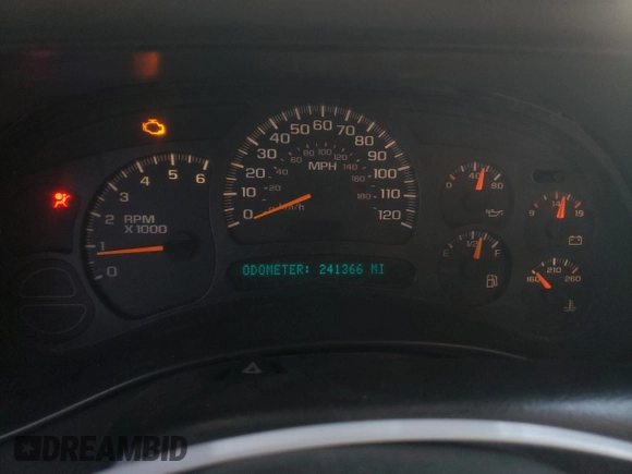2004 Chevrolet Avalanche Z66 with VIN 3GNEC12T74G332634, listed as a Copart auction lot 63546524 with 241,366 mi miles and Salvage Title. Bid and sale history available at DreamBid. Image 9.