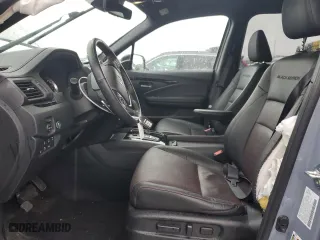 2023 Honda Ridgeline Black Edition with VIN 5FPYK3F85PB031985, listed as a Copart auction lot 45533085 with 23,453 mi miles and Salvage Title. Bid and sale history available at carsss.com. Image 7.