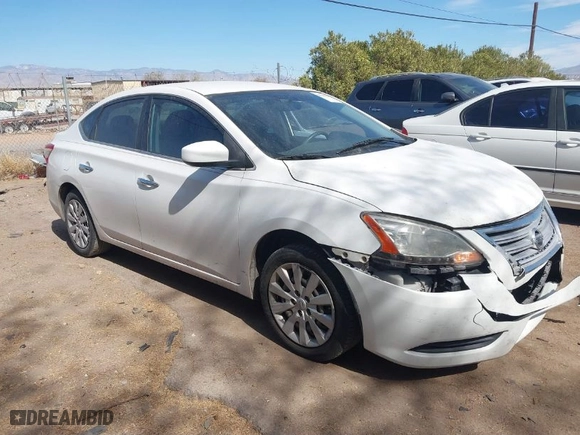 2015 Nissan Sentra SR with VIN 3N1AB7AP5FL654946, listed as a IAAI auction lot 41642680 with NaN miles. Bid and sale history available at carsss.com. Image 1.