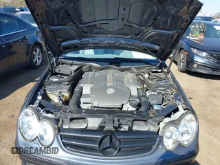 2005 Mercedes-Benz CLK-Class AMG with VIN WDBTK76G35T040484, listed as a IAAI auction lot 41741145 with 36,299 mi miles. Bid and sale history available at carsss.com. Image 10.
