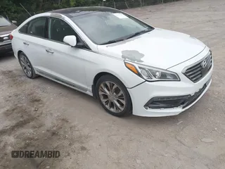 2015 Hyundai Sonata Sport z VIN 5NPE34AB5FH162562, wystawiony jako IAAI lot #42511789 z przebiegiem 5 548 mil mil oraz . Historia ofert i sprzedaży dostępna na DreamBid. Obrazek 1.