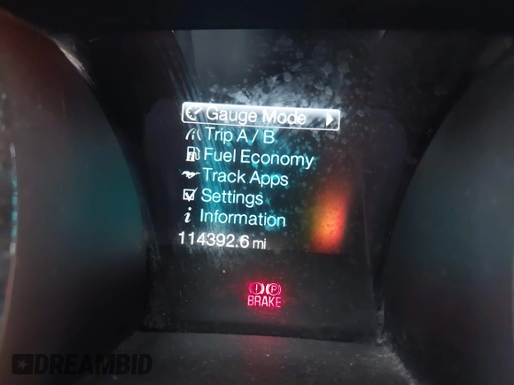 2014 Ford Mustang V6 with VIN 1ZVBP8EM4E5243008, listed as a IAAI auction lot 41572234 with 114,392 mi miles. Bid and sale history available at carsss.com. Image 15.