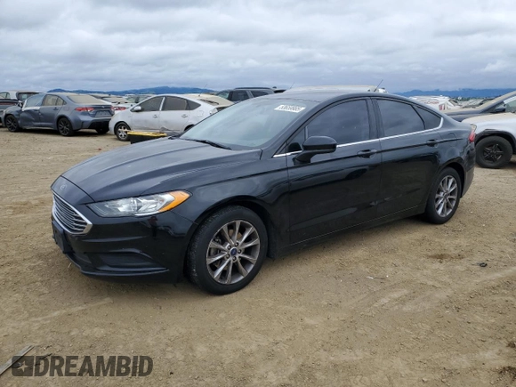2017 Ford Fusion SE with VIN 3FA6P0H73HR195570, listed as a Copart auction lot 53659985 with 197,095 mi miles and Salvage Title. Bid and sale history available at carsss.com. Image 1.