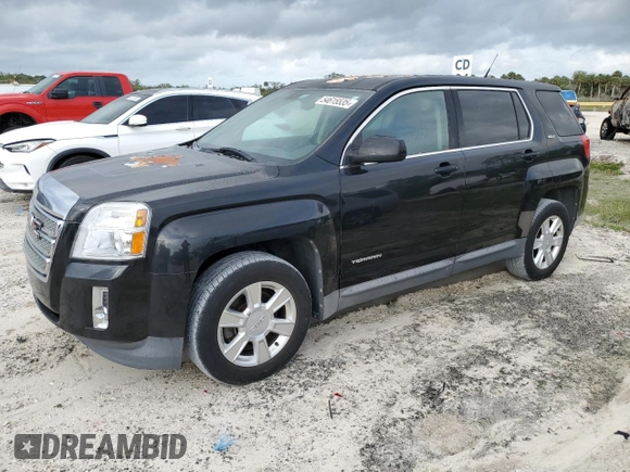 2010 GMC Terrain SLE-1 with VIN 2CTALBEW6A6385727, listed as a Copart auction lot 54615535 with 254,774 mi miles and Clean Title. Bid and sale history available at carsss.com. Image 1.