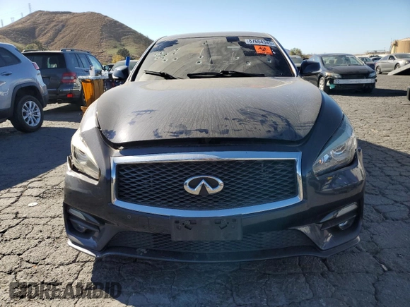 2017 Infiniti Q70 3.7 with VIN JN1BY1AP3HM740684, listed as a Copart auction lot 87654345 with 95,830 mi miles and Salvage Title. Bid and sale history available at DreamBid. Image 5.