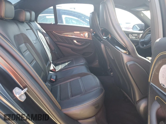 2018 Mercedes-Benz E-Class AMG E 63 S with VIN WDDZF8KB2JA229168, listed as a Copart auction lot 73522994 with 59,988 mi miles and Non Repairable. Bid and sale history available at carsss.com. Image 10.