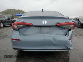 2023 Honda Civic Sedan Touring with VIN 2HGFE1F99PH322358, listed as a Copart auction lot 48635375 with 18,262 mi miles and Salvage Title. Bid and sale history available at carsss.com. Image 6.