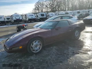 1993 Chevrolet Corvette with VIN 1G1YY23PXP5106509, listed as a Copart auction lot 87674455 with 103,729 mi miles and Salvage Title. Bid and sale history available at carsss.com. Image 1.