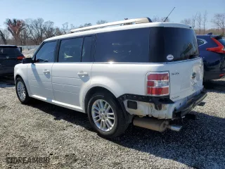 2014 Ford Flex SEL with VIN 2FMGK5C82EBD45510, listed as a Copart auction lot 48951795 with 119,038 mi miles and Salvage Title. Bid and sale history available at carsss.com. Image 2.