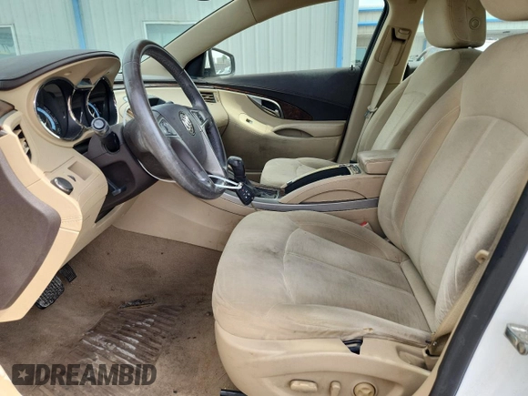 2010 Buick LaCrosse CX with VIN 1G4GB5EG9AF169942, listed as a Copart auction lot 61646885 with 85,323 mi miles and Salvage title. Bid and sale history available at DreamBid. Image 7.