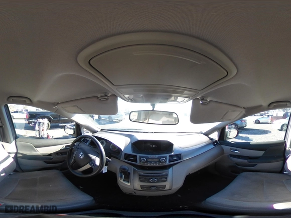 2014 Honda Odyssey LX with VIN 5FNRL5H23EB015067, listed as a IAAI auction lot 41760301 with 167,389 mi miles. Bid and sale history available at carsss.com. Image 18.