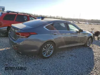 2015 Hyundai Genesis 3.8L with VIN KMHGN4JE2FU082585, listed as a Copart auction lot 41584764 with 125,151 mi miles and Clean Title. Bid and sale history available at carsss.com. Image 3.