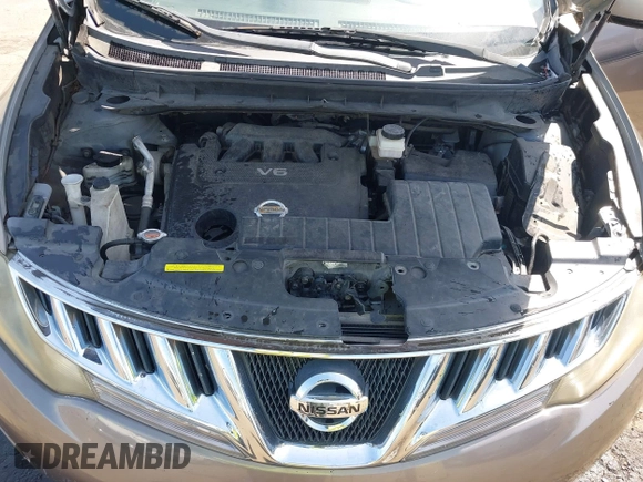 2009 Nissan Murano S with VIN JN8AZ18W09W101370, listed as a IAAI auction lot 42100083 with 168,687 mi miles and . Bid and sale history available at carsss.com. Image 10.