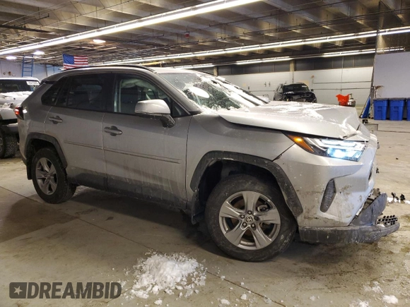 2023 Toyota RAV4 Hybrid XLE with VIN 4T3RWRFV1PU109070, listed as a Copart auction lot 45981115 with 36,375 mi miles and Salvage Title. Bid and sale history available at carsss.com. Image 4.