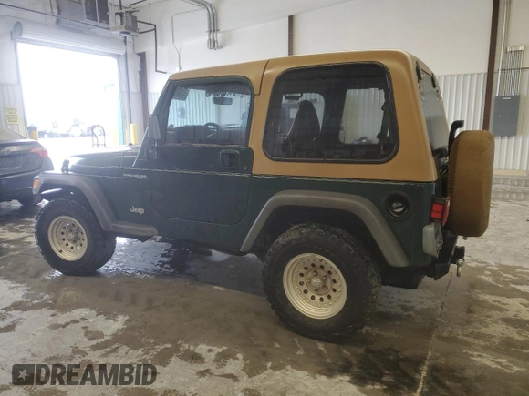 2000 Jeep Wrangler SE with VIN 1J4FA29P3YP801389, listed as a Copart auction lot 44803835 with 131,945 mi miles and Clean Title. Bid and sale history available at carsss.com. Image 2.