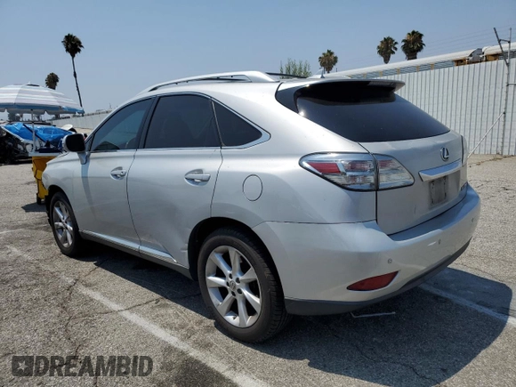 2011 Lexus RX 350 with VIN 2T2ZK1BA4BC059215, listed as a Copart auction lot 64992495 with 187,251 mi miles and Salvage title. Bid and sale history available at DreamBid. Image 2.