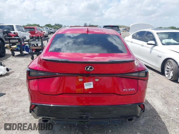 2022 Lexus IS 350 F Sport z VIN JTHGZ1B29N5049764, wystawiony jako IAAI lot #41948176 z przebiegiem 32 264 mil mil oraz . Historia ofert i sprzedaży dostępna na DreamBid. Obrazek 15.