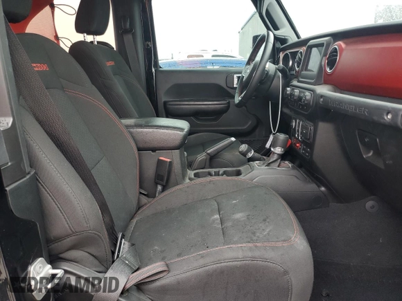 2020 Jeep Wrangler Rubicon with VIN 1C4HJXCG9LW142723, listed as a Copart auction lot 43423865 with 48,711 mi miles and Salvage title. Bid and sale history available at DreamBid. Image 10.