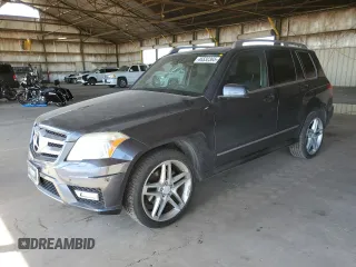 2011 Mercedes-Benz GLK with VIN WDCGG8HB1BF533287, listed as a Copart auction lot 46532365 with 166,669 mi miles and Salvage Title. Bid and sale history available at carsss.com. Image 1.
