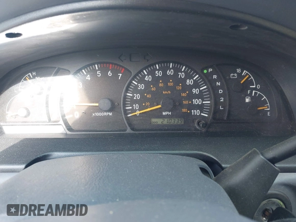 2000 Toyota Tundra SR5 with VIN 5TBBT4411YS094319, listed as a IAAI auction lot 42178871 with 210,339 mi miles and . Bid and sale history available at DreamBid. Image 7.