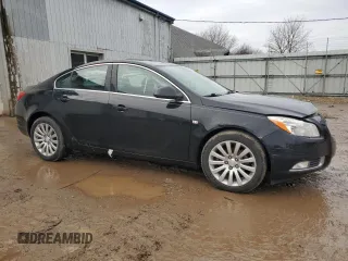2011 Buick Regal CXL RL2 with VIN 2G4GP5EC6B9173245, listed as a Copart auction lot 86419594 with 42,419 mi miles and Salvage Title. Bid and sale history available at carsss.com. Image 4.