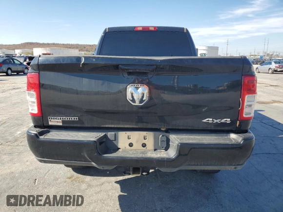 2022 Ram 2500 Big Horn with VIN 3C6UR5ML6NG124907, listed as a Copart auction lot 78940834 with Not provided miles and Salvage title. Bid and sale history available at DreamBid. Image 6.