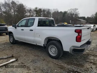 2021 Chevrolet Silverado 1500 Work Truck with VIN 1GCRWAEH0MZ355245, listed as a Copart auction lot 50778705 with 107,520 mi miles and Clean Title. Bid and sale history available at DreamBid. Image 2.