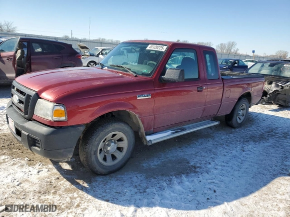 2006 Ford Ranger STX with VIN 1FTYR44U86PA60640, listed as a Copart auction lot 46128225 with 159,784 mi miles and Salvage Title. Bid and sale history available at carsss.com. Image 1.