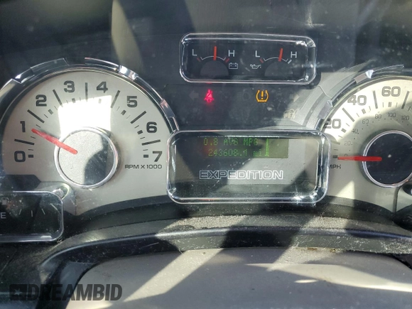2012 Ford Expedition EL Limited with VIN 1FMJK1K53CEF35842, listed as a Copart auction lot 42019355 with 243,608 mi miles and Salvage Title. Bid and sale history available at carsss.com. Image 9.