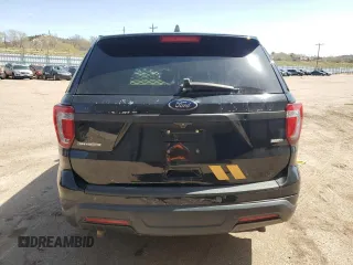 2018 Ford Police Interceptor Utility z VIN 1FM5K8AR5JGC56053, wystawiony jako Copart lot #52163585 z przebiegiem 95 421 mil mil oraz Nie do naprawy. Historia ofert i sprzedaży dostępna na DreamBid. Obrazek 6.