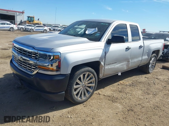 2018 Chevrolet Silverado 1500 Work Truck with VIN 1GCRCNEC6JZ377752, listed as a IAAI auction lot 40905522 with 128,897 mi miles. Bid and sale history available at carsss.com. Image 22.