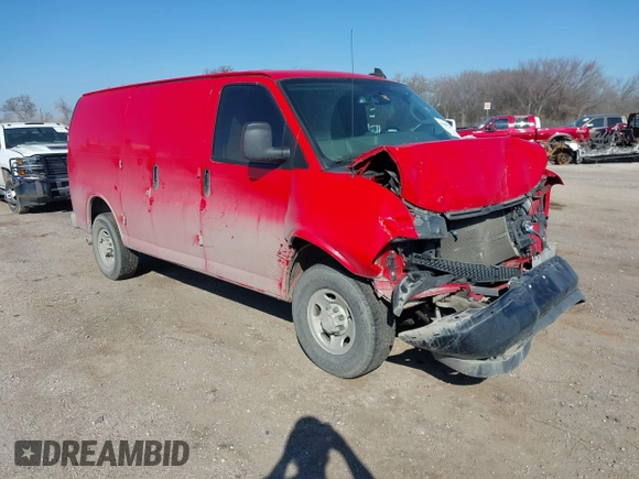 2018 Chevrolet Express Cargo with VIN 1GCWGAFP6J1342077, listed as a IAAI auction lot 41667765 with 138,063 mi miles and . Bid and sale history available at DreamBid. Image 1.