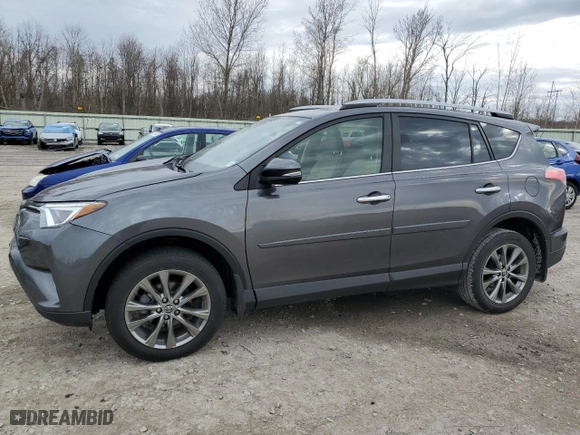 2018 Toyota RAV4 Limited with VIN JTMDFREV0JJ187499, listed as a Copart auction lot 53504035 with 71,250 mi miles and Salvage Title. Bid and sale history available at carsss.com. Image 1.