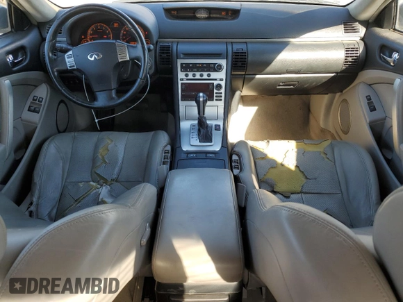 2005 Infiniti G35 Coupe with VIN JNKCV54E65M410124, listed as a Copart auction lot 78434484 with 126,848 mi miles and Salvage Title. Bid and sale history available at carsss.com. Image 8.