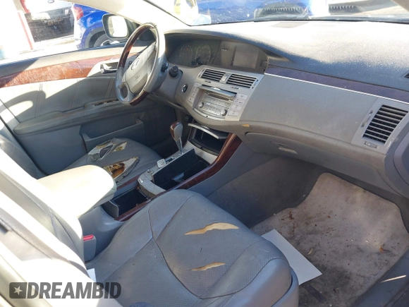 2008 Toyota Avalon XL with VIN 4T1BK36B18U311398, listed as a IAAI auction lot 40932176 with 272,607 mi miles. Bid and sale history available at carsss.com. Image 5.