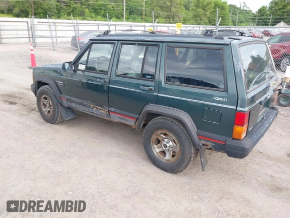 1993 Jeep Cherokee Sport with VIN 1J4FJ68S2PL622716, listed as a IAAI auction lot 42570145 with 183,159 mi miles and . Bid and sale history available at DreamBid. Image 3.