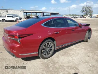 2018 Lexus LS with VIN JTHB5LFF6J5001261, listed as a Copart auction lot 78226584 with 72,477 mi miles and Salvage Title. Bid and sale history available at carsss.com. Image 3.